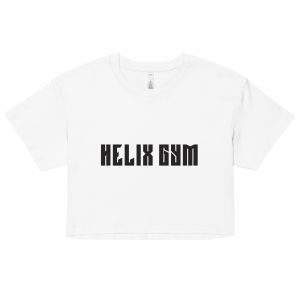 Helix Gym – Crop White